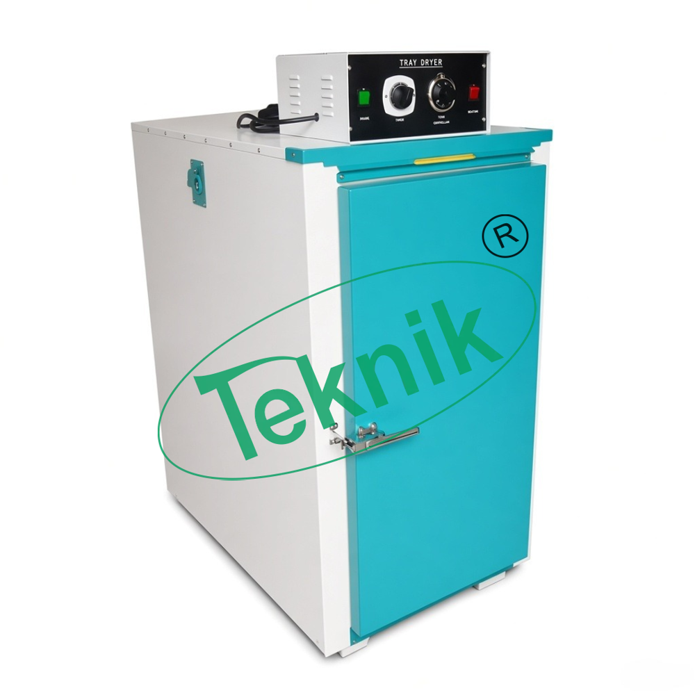 Tray Dryers - Double Walled Mild Steel, Chamber Sizes 33x33x34 & 68x39x36 inches | Motorized Air Circulation, Dial Thermometer, Digital Temp Controller Optional