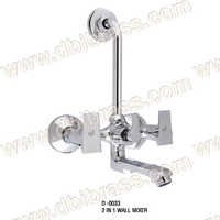 Brass 2 In 1 Wall Mixer