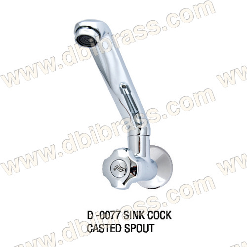 Brass Sink Cock Casted Spout