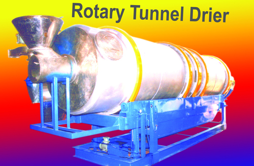 Rotary Tunnel Drier Capacity: 200 Liters - 5000 Liters Kg/Hr