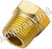 Brass Hex Head Plug ( BSPT )