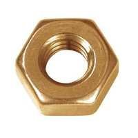 Hex Nut Solid Brass