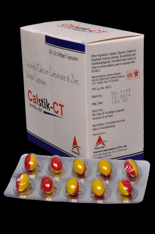 Calcium Soft Gel Capsule