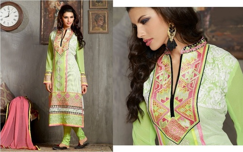 Excellent Semi Stitched Dress