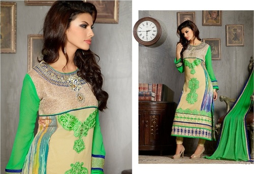 Magnificent Semi Stitched Dress