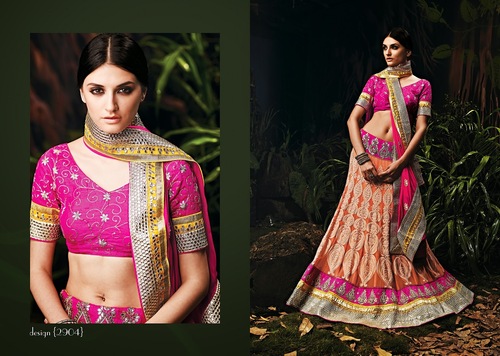 Indian Simple Marriage collection Of Lehenga Cholie at Wholesale rate from Wholesaler 