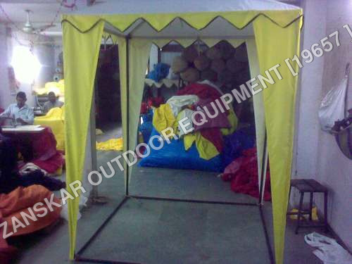 Industrial Storage Tent - Single Layer Polyester, Durable Fiber Poles , High Strength, Quick Drying, Weather Resistant