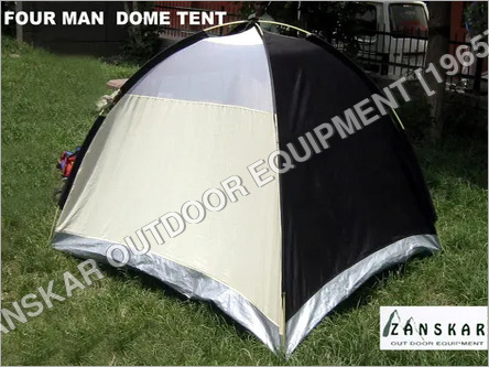 Polyester Nylon 4 Man Dome Tent