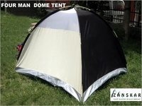 Polyester Nylon 4 Man Dome Tent