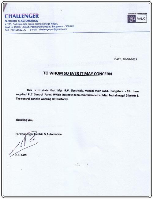 challenger Electric & Automation