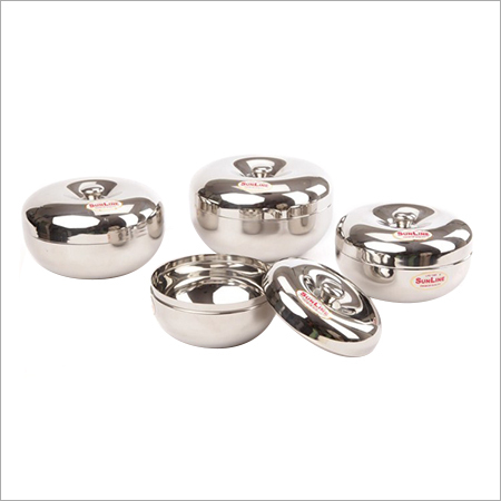 Steel Apple Serving Dhonka