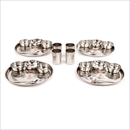 Stainless Steel Dinner Set