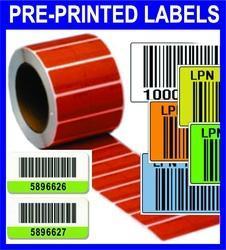 Pre-Printed Labels