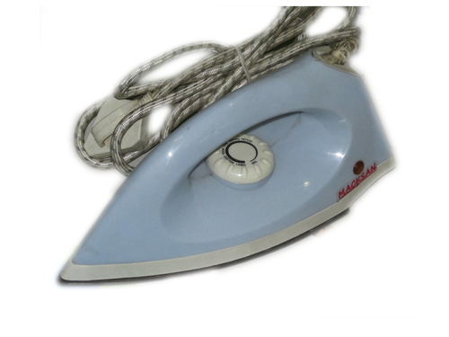 Portable Iron Press - Plastic, 20x10x5 cm, Light Blue | Portable Design, Fast Heating, Durable, Efficient Ironing