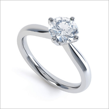 Designer Diamond Solitaire Ring