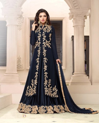 Partywear Embroidered Suits By SAREE EXOTICA