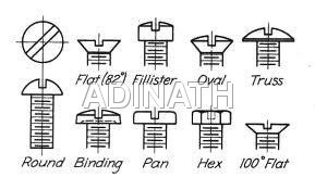 Heads of Machine Screws