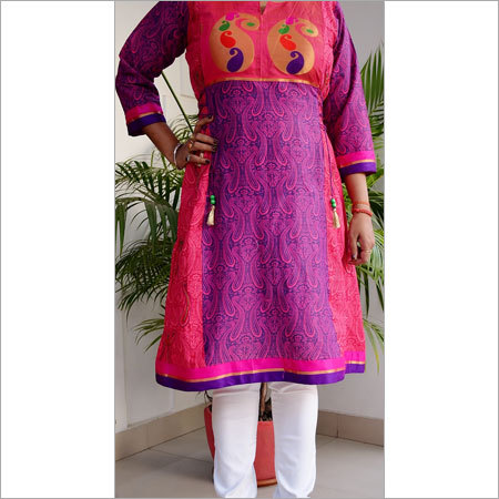 Printed Frock Style Kurta