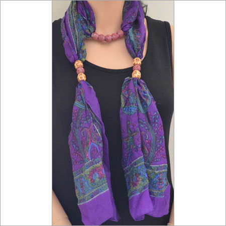 Printed Pure Silk Scarf