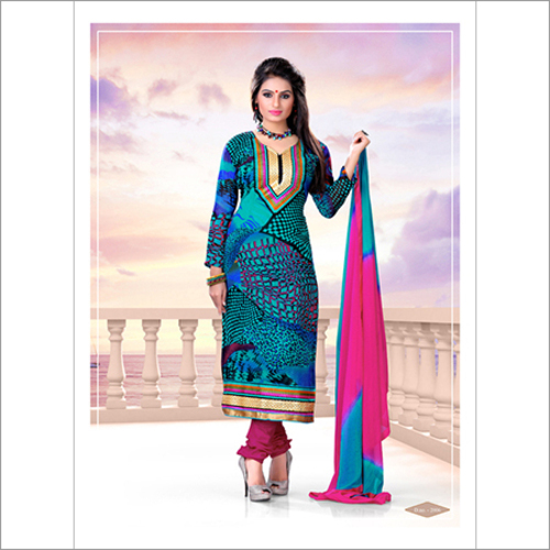 2006 - Georgette Multi Colour Designer Party Wear Anarkali Suit | Printed Pattern, Full Sleeves, No Fade, Washable, All Season