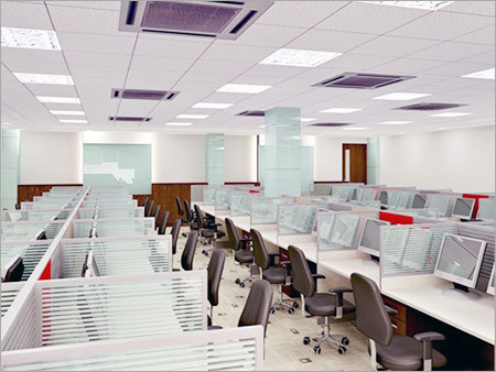 Wooden Linear Workstations