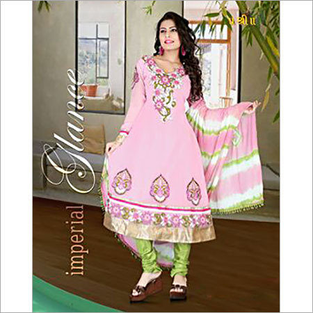 Chanderi Anarkali Suits