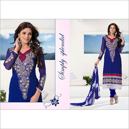 Ladies Straight Cotton Suits