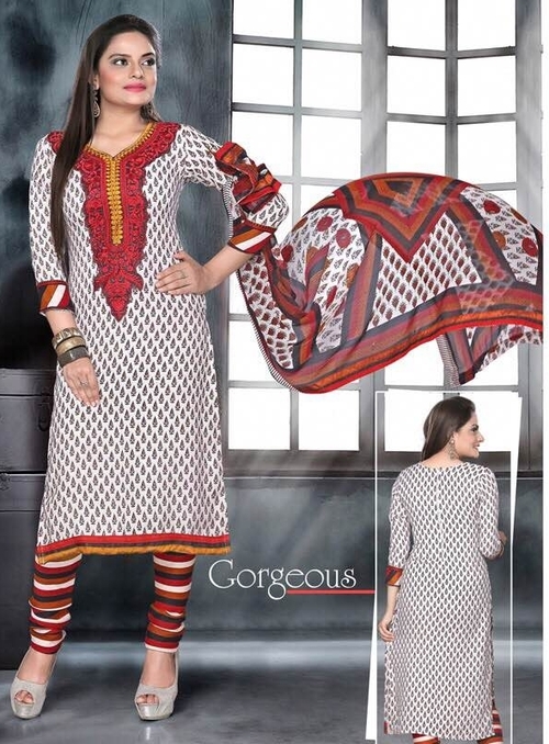 Casual printed Salwar Kameez