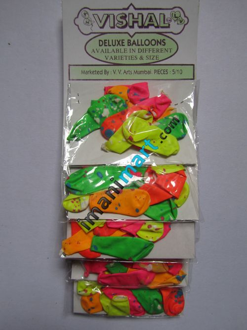 Party Balloons Retail Pack - Latex, Big Size, Neon Colors | Bulk Packs, Easy Resale, Variety Designs, Retail Ready