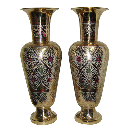 Brass Flower Vase