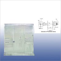 3 Cube Smoke Density Test Chamber  Smoke Density Tester