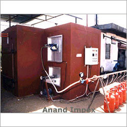 Gas Fired Powder Coating Oven