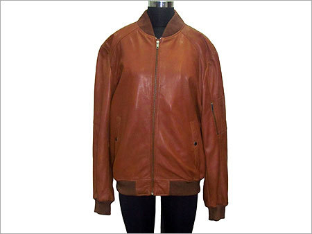 Vintage Brown Leather Jacket