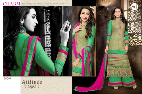 Eid Special Greeny Plazzo By Karishma Kapoor