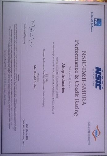 NSIC D and B Certificate (SMERA)