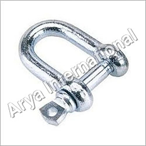 Silver Galvanised D Shackle