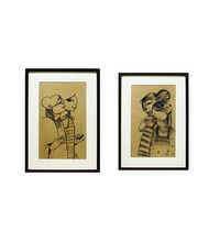 Charcoal & Pencil On Paper