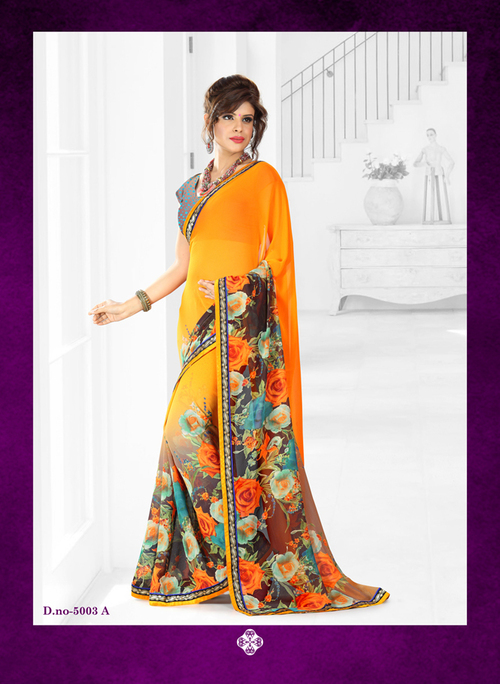 HIGH GEORGTTE WITH EXCLUSIVE BODERS SAREES