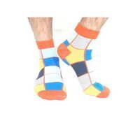 Neon & Striped Socks