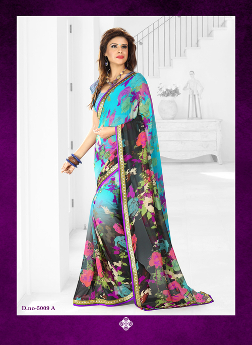 DESIGNER PRINTED FANCY SAREES ONLINE SALES