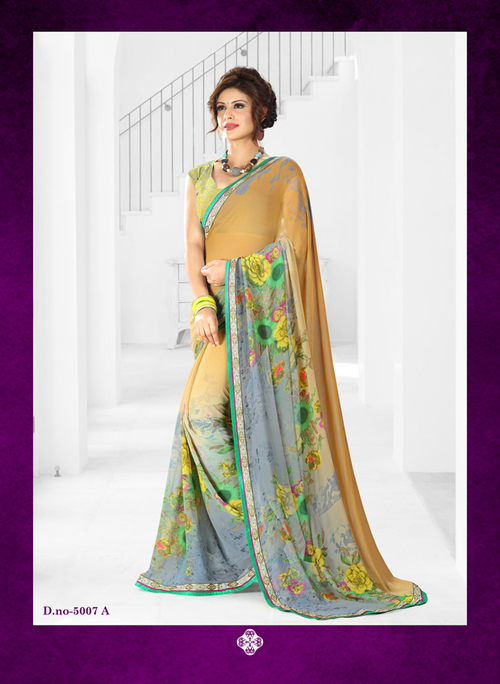 Fancy Border Sarees KHAWISH