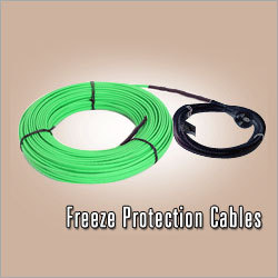 Freeze Protection Cables - Silicon Rubber Insulation, 3.6x5.8 mm, 30-50 W/m | Heat Resistant, Shock Resistant, Durable, Compact Design