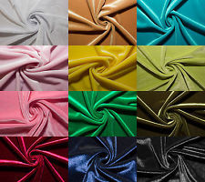 Polyester LYCRA VELVET FABRIC