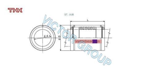 THK STROKE BUSH ST STB STI SERIES