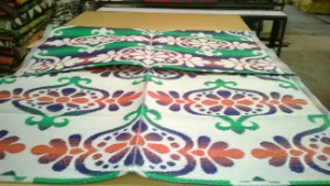 Beach Mats - Plastic Multiple Sizes Multicolored | Durable Lightweight Floral Pattern Portable Easy to Clean