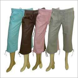 Ladies Cotton Capri