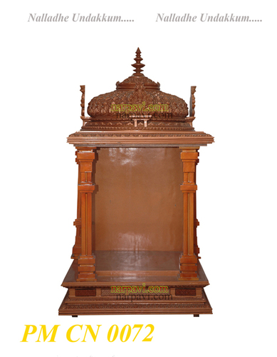 Artificial wooden pooja mandapam