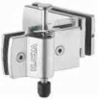 Glass to Glass Center Hinge with Lock