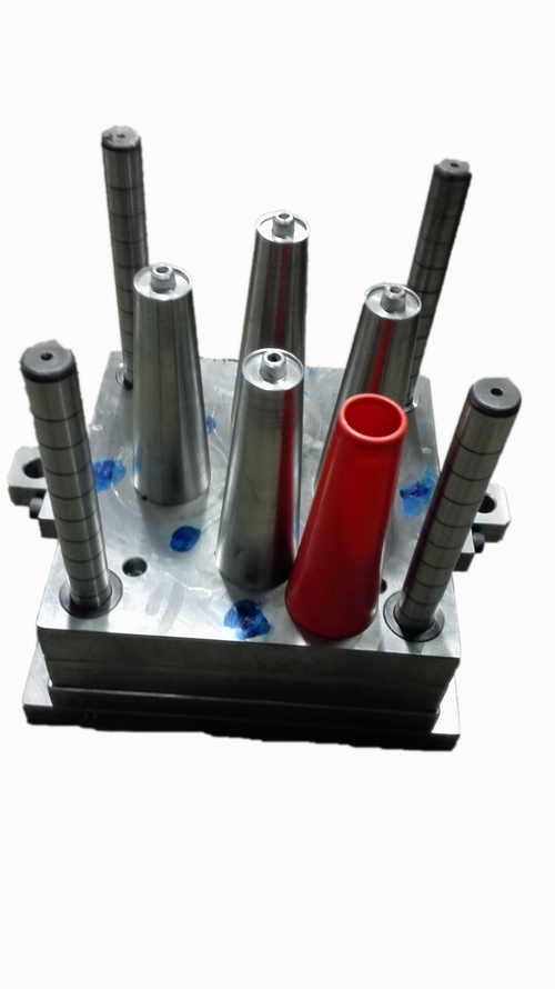Cone Mould - Metal 12-24 Size 2-6mm Thickness | Silver and Red Finish Versatile Moulding Solution
