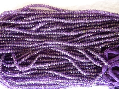 African Amethyst Beads